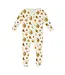 Kickee Pants 2 Way Zipper Footie - Bees & Honey