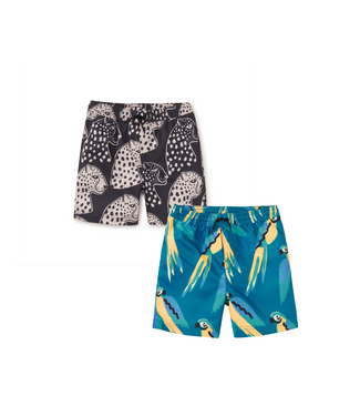 Tea Collection Mid-Length Swim Trunks