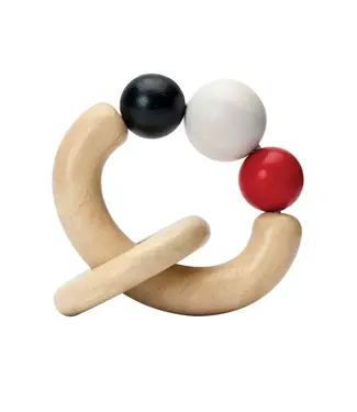 Plan Toys Beads Rattle - High Contrast