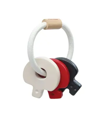 Plan Toys Baby Key Rattle - High Contrast