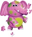 Crocodile Creek Jumbo Shaped Puzzle 48 pc - Elephant