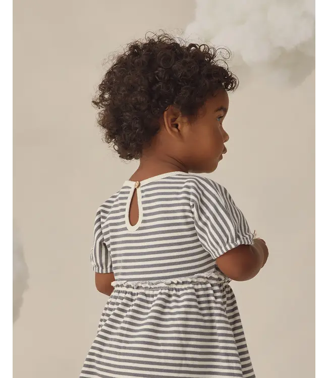 Quincy Mae Annie Dress - Ocean Stripe