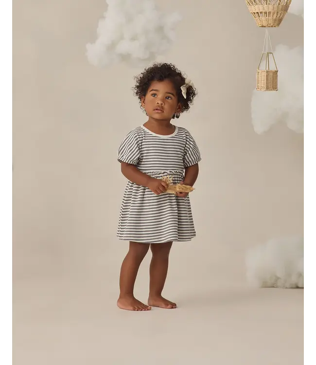 Quincy Mae Annie Dress - Ocean Stripe
