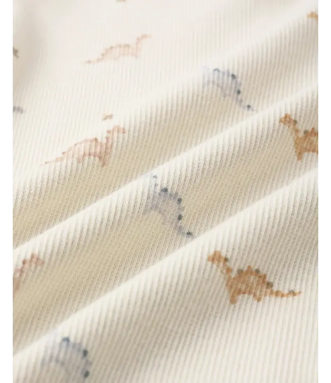 Quincy Mae Knotted Baby Gown Set - Dinos (one size)
