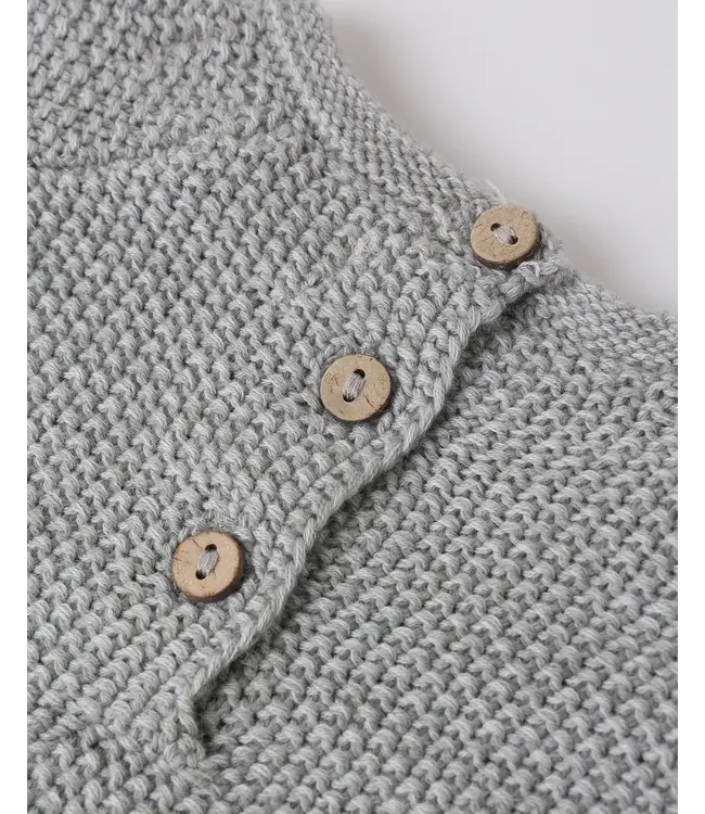 Quincy Mae Summer Knit Set - Heathered Sky