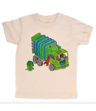 Orange Heat Trash Truck Tee