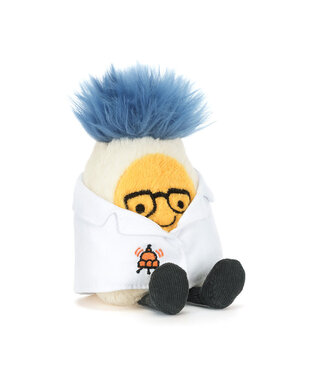 Jellycat Amuseables Boiled Egg Scientist Outfit