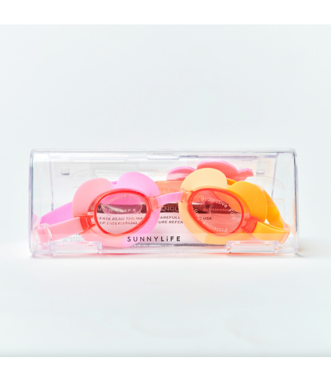 Sunnylife Swim Goggles - Poppy the Peach Multi