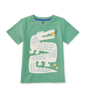 Tea Collection Croc & Citrus Graphic Tee