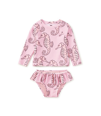 Tea Collection Rash Guard Baby Swim Set - Caballito de Mar
