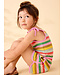 Tea Collection Tie Shoulder Sporty Romper - San Sebastian Stripe