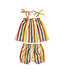 Tea Collection Tie Shoulder Baby Set - San Sebastian Stripe
