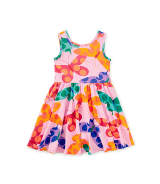 Tea Collection Sleeveless Ballet Dress - Butterfly Spot