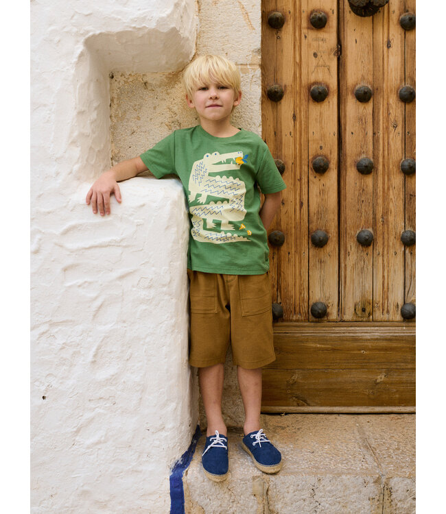 Tea Collection Croc & Citrus Graphic Tee