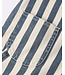 Rylee & Cru Baby Denim Shortall - Navy Stripe