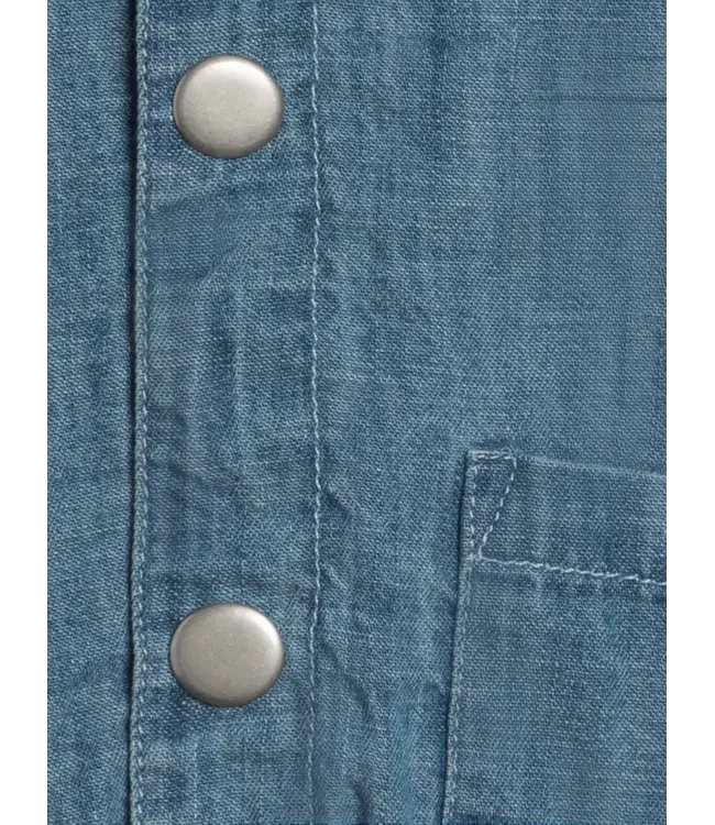 Colored Organics Jules Chambray Hooded Jacket