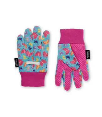 Crocodile Creek Garden Gloves - Butterfly Rainbow