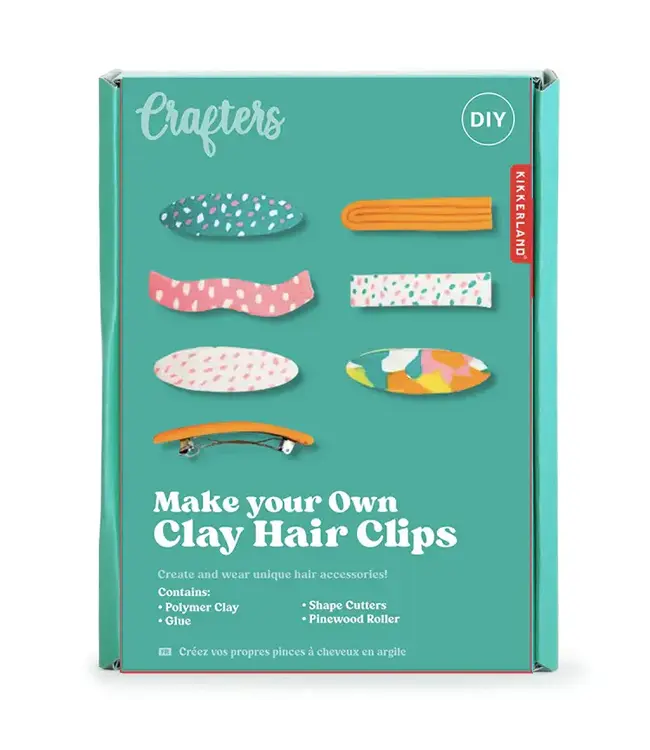 Kikkerland Crafter's Make Your Own Hair Clips