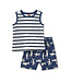 Tea Collection Baby Tank Set - Naval Blue