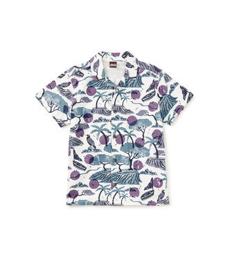 Tea Collection Baby Camp Shirt - Costa Brava
