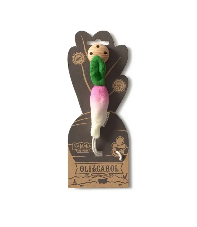 Oli & Carol Pacifier Clip