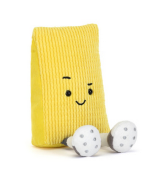 Jellycat Amuseables Sports Warni Yellow Card