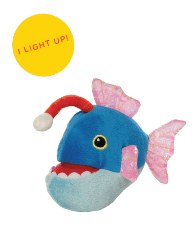 Manhattan Toys Axel Anglerfish Light Up Finger Puppet