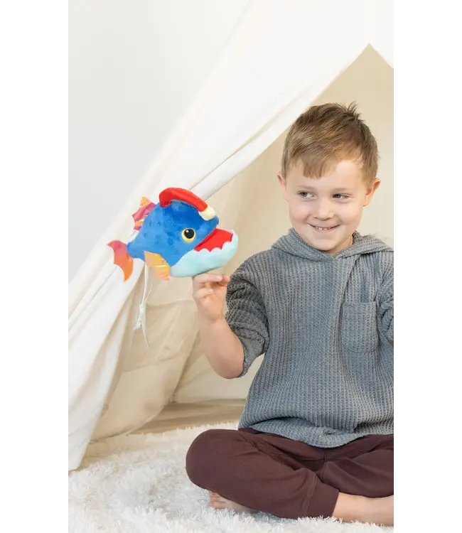Manhattan Toys Axel Anglerfish Light Up Finger Puppet
