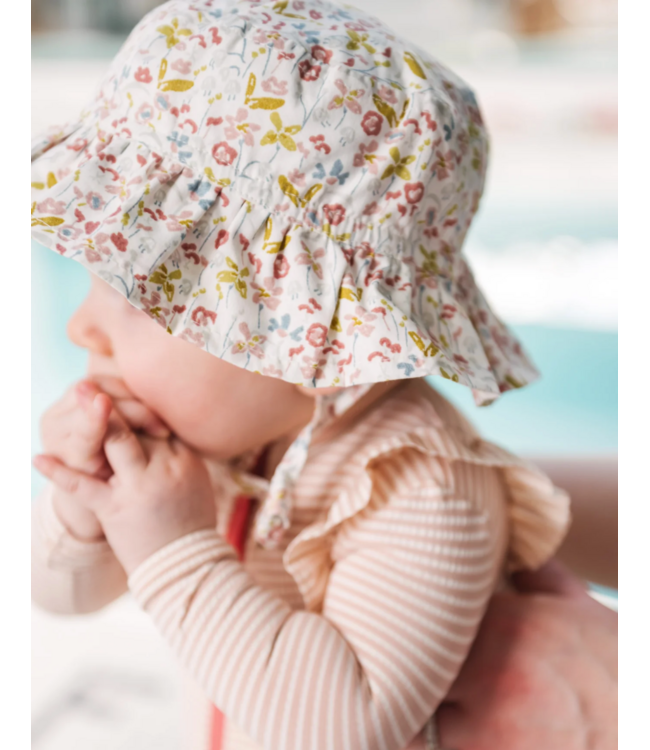 Pehr Ruffle Bucket Hat - Floret