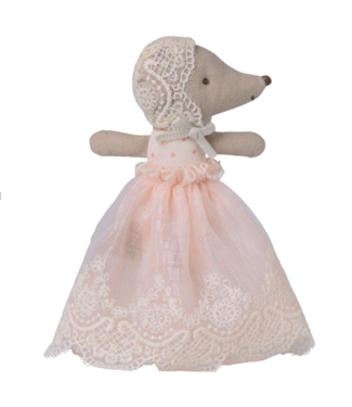 Maileg Baby Mouse in Gown