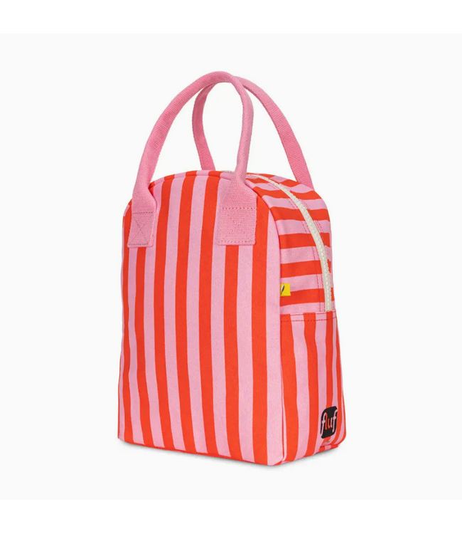 Fluf Zipper Lunch Bag - Awning Stripe