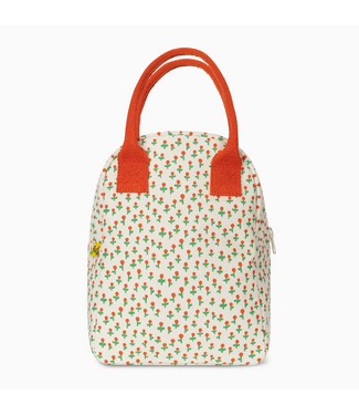 Fluf Zipper Lunch Bag - Tiny Roses