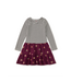 Tea Collection Tiered Skirt Twirl Dress - Midnight Posey