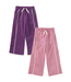 Tea Collection Lace Trim Track Pants