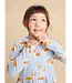 Tea Collection Collared Long Sleeve Shirt Dress - Cutie Corgis