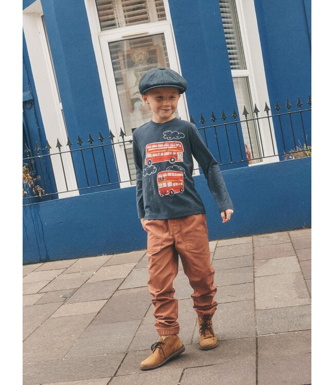Tea Collection Double Decker Bus Graphic Tee