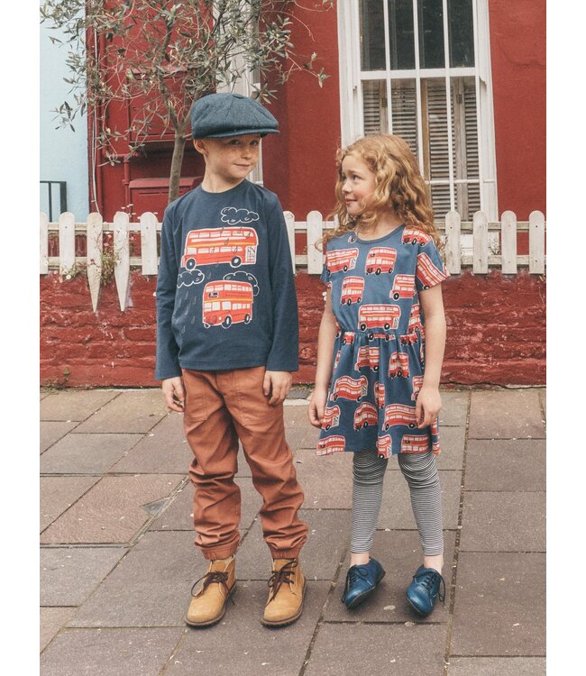 Tea Collection Double Decker Bus Graphic Tee