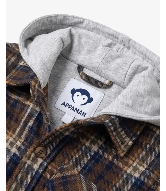 Appaman Glen Hoodie - Earth Plaid
