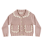 Rylee & Cru Collared Cardigan - Rosewood