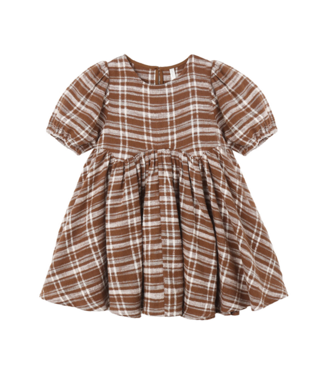 Rylee & Cru Rose Dress - Aspen Plaid