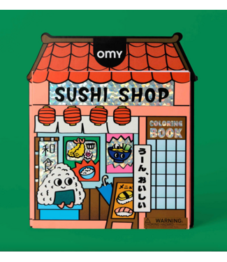 OMY Coloring Boutique - Sushi Shop
