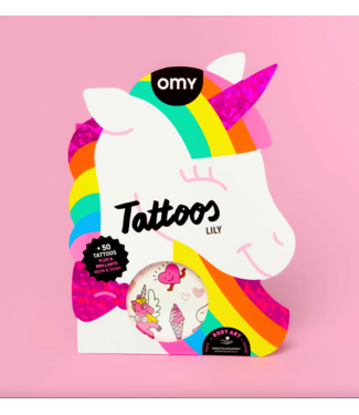 OMY Unicorn - Tattoos