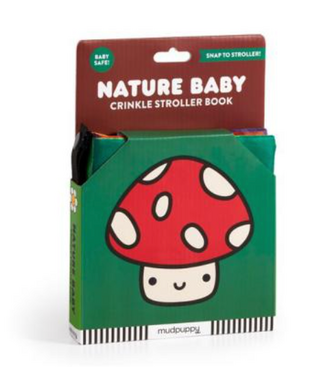 MudPuppy Crinkle Fabric Stroller Book - Nature Baby