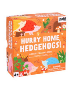 Petit Collage Hurry Home, Hedgehogs! A Prickly Racing Game