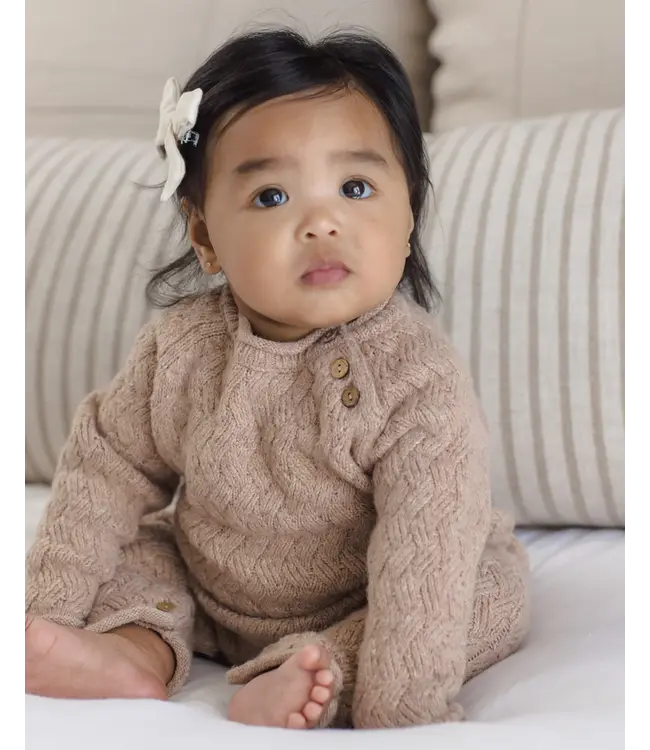 Quincy Mae Cozy Heather Jumpsuit