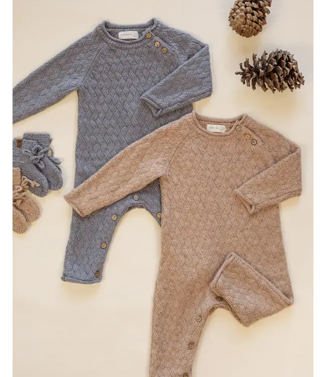 Quincy Mae Cozy Heather Jumpsuit