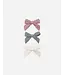 Quincy Mae Bow Clip Set - Mulberry, Slate, Natural