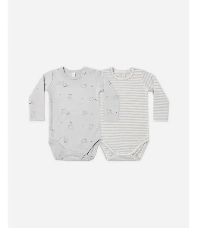Quincy Mae Jersey Bodysuit 2 Pack