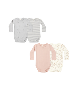 Quincy Mae Jersey Bodysuit 2 Pack