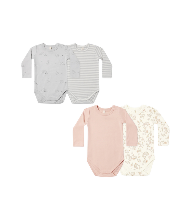 Quincy Mae Jersey Bodysuit 2 Pack